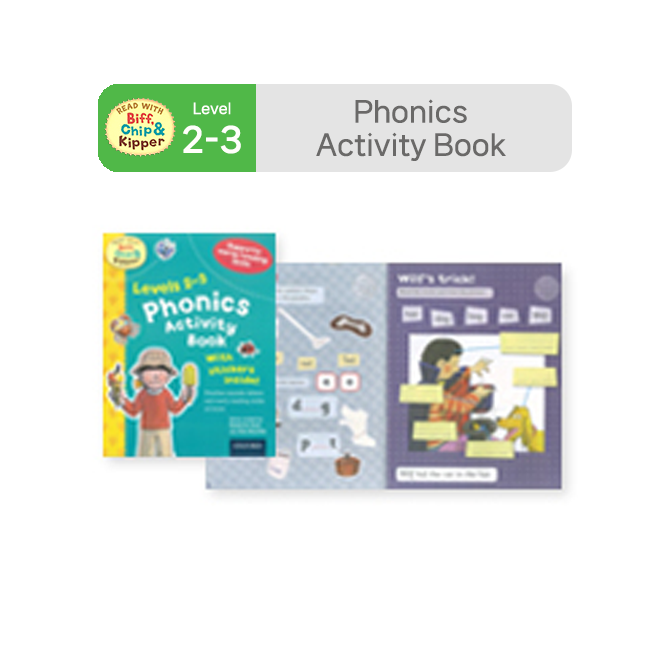 ORT Read With Level 2-3 Phonics Activity Book
