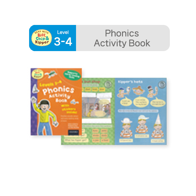 ORT Read With Level 3-4 Phonics Activity Book
