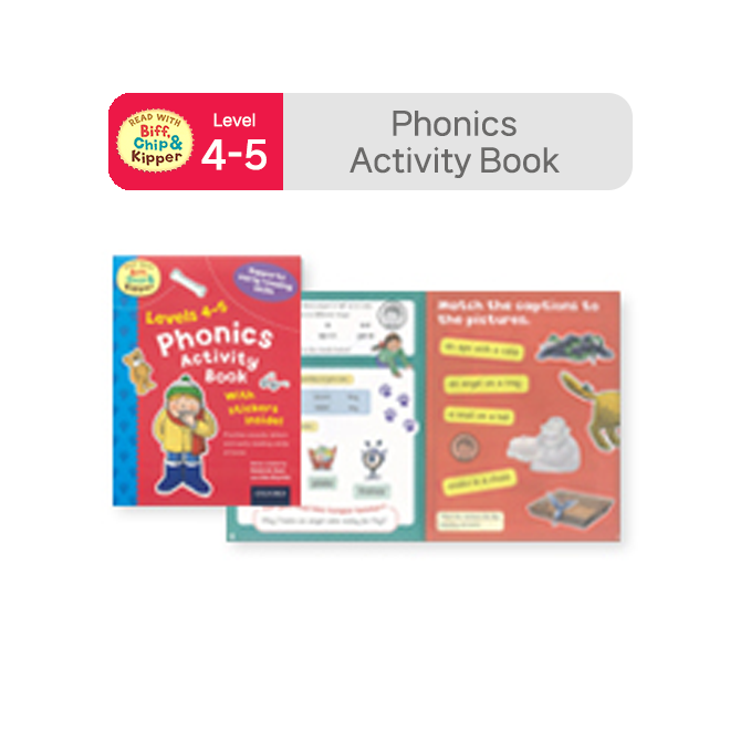 ORT Read With Level 4-5 Phonics Activity Book