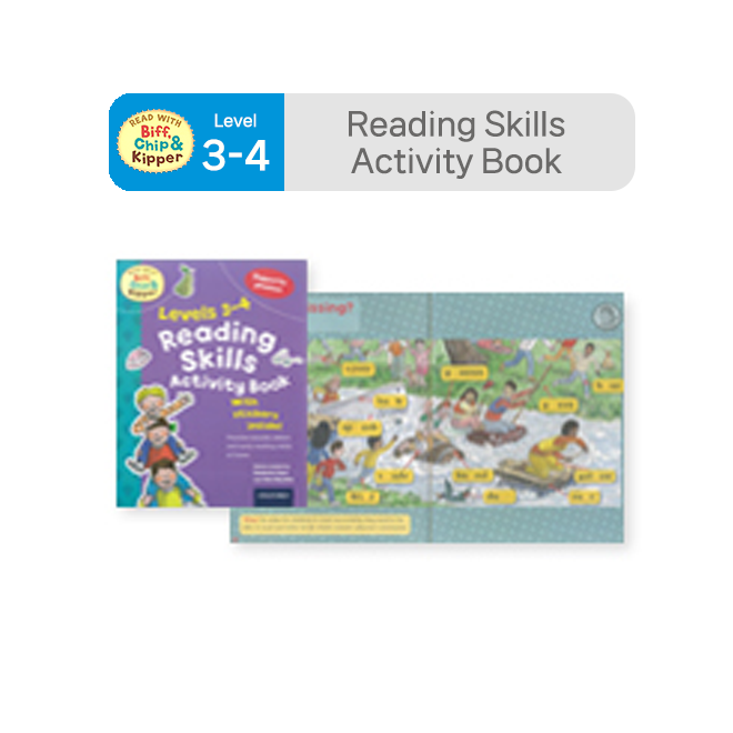 ORT Read With Level 3-4 Reading Skills Activity Book