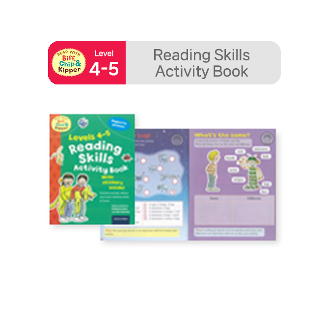 ORT Read With Level 4-5 Reading Skills Activity Book