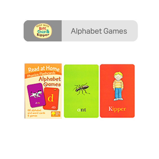 ORT Read at Home Flashcards (Alphabet Games)