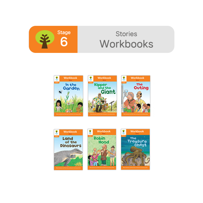 ORT BCK Workbooks - Stage 6 Stories (6권)