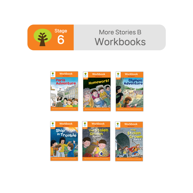ORT BCK Workbooks - Stage 6 More Stories B (6권)