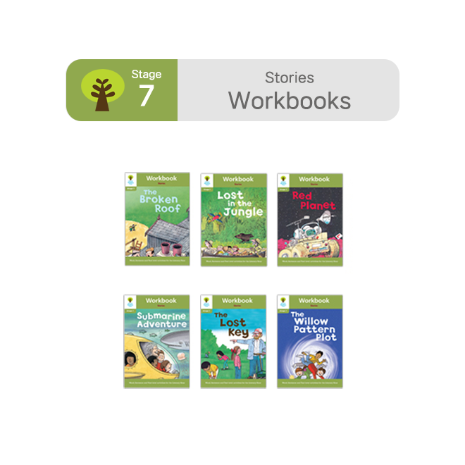 ORT BCK Workbooks - Stage 7 Stories (6권)