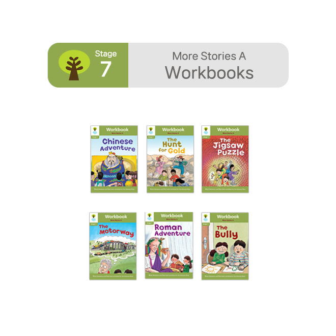ORT BCK Workbooks - Stage 7 More Stories A (6권)