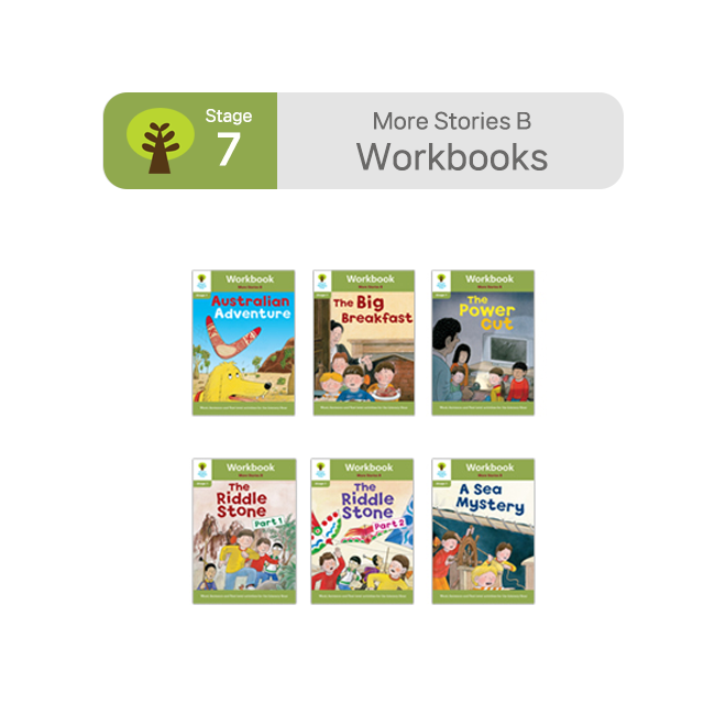 ORT BCK Workbooks - Stage 7 More Stories B (6권)