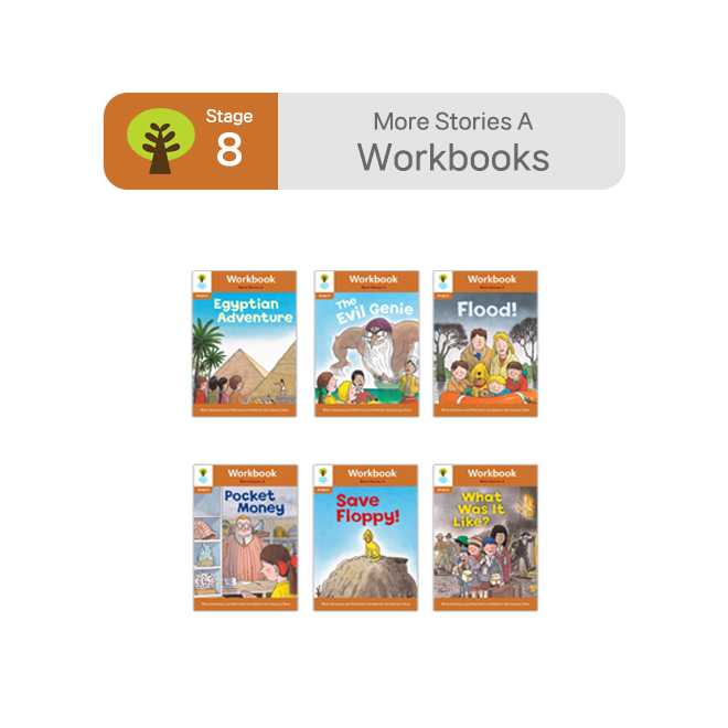 ORT BCK Workbooks - Stage 8 More Stories A (6권)