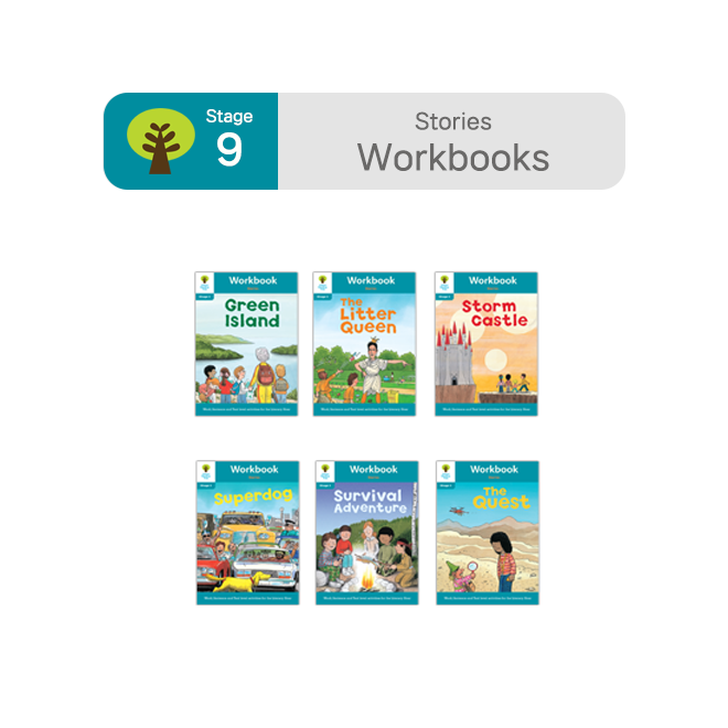 ORT BCK Workbooks - Stage 9 Stories (6권)