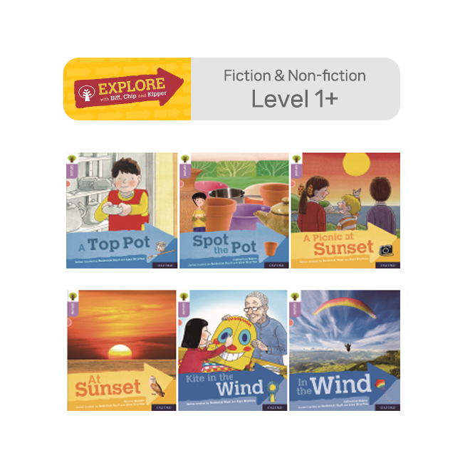 [사운드북] ORT Explore Level 1+ Pack (6권)