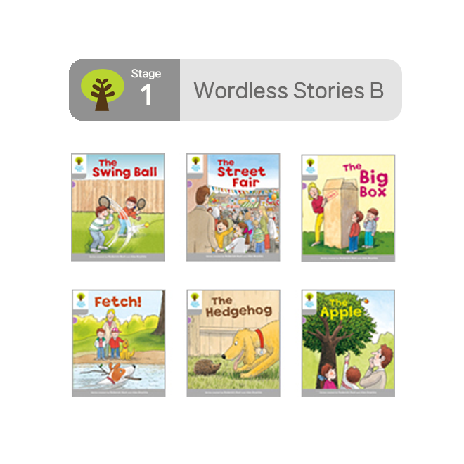 [노멀북] ORT Stage 1 Wordless Stories B (6권)