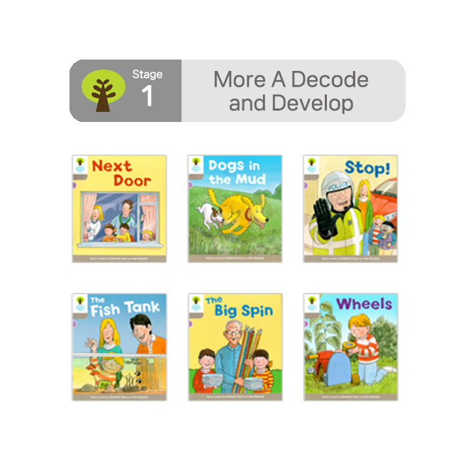 [노멀북] ORT Stage 1 More A Decode and Develop (6권)