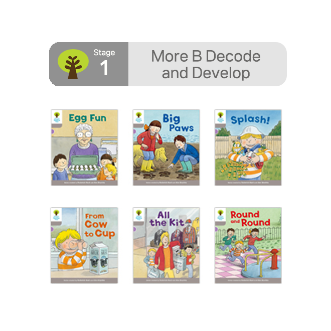 [노멀북] ORT Stage 1 More B Decode and Develop (6권)