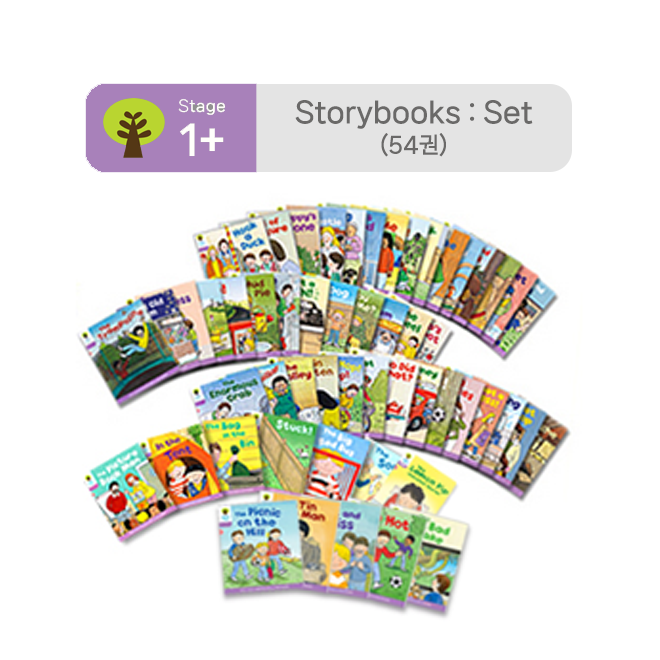 [노멀북] ORT Stage 1+ Storybooks : Set (54권)