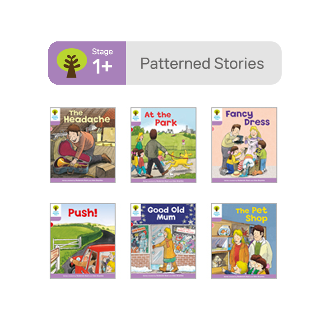 [노멀북] ORT Stage 1+ Patterned Stories (6권)