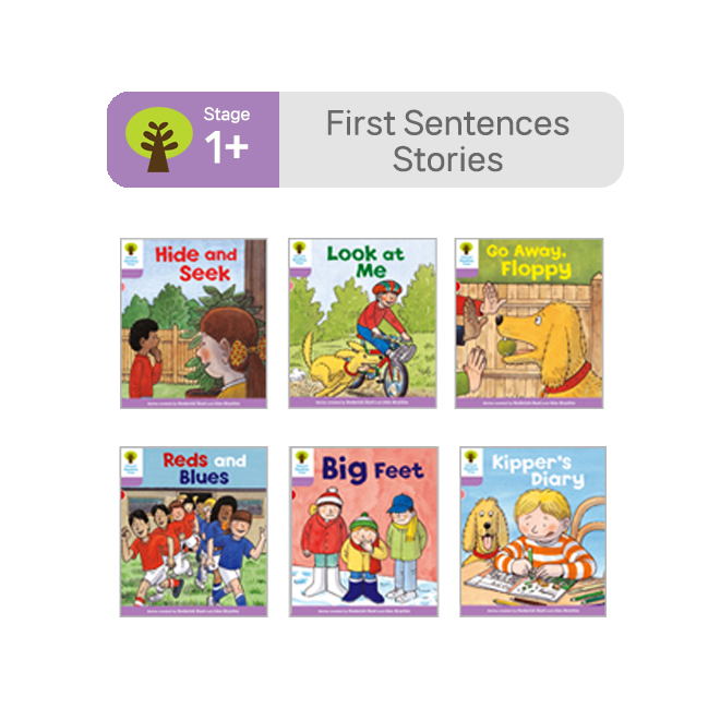 [노멀북] ORT Stage 1+ First Sentences (6권)