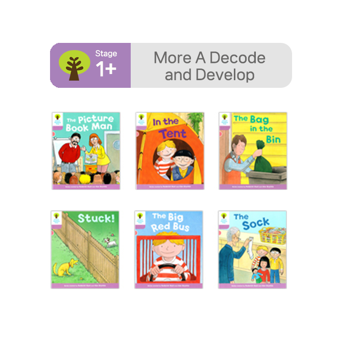 [노멀북] ORT Stage 1+ More A Decode and Develop (6권)