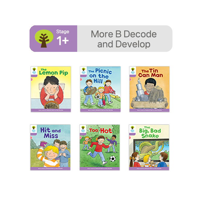 [노멀북] ORT Stage 1+ More B Decode and Develop (6권)