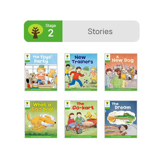 [노멀북] ORT Stage 2 Stories (6권)