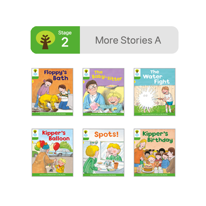 [노멀북] ORT Stage 2 More Stories Pack A (6권)