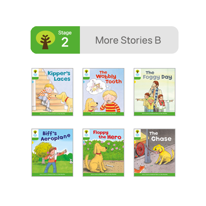[노멀북] ORT Stage 2 More Stories Pack B (6권)