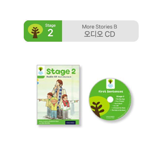 ORT Stage 2 More Stories Pack B : Audio CD (미국발음) (1장)