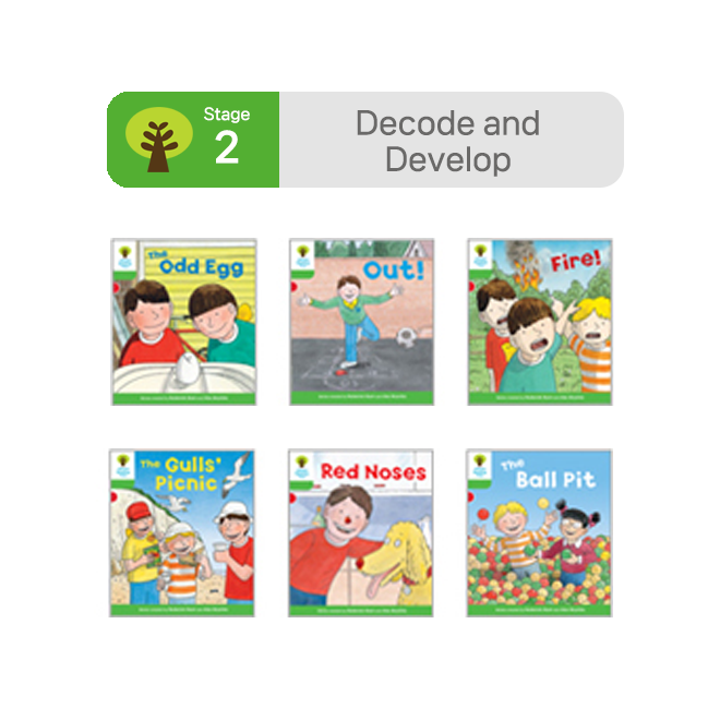 [노멀북] ORT Stage 2 Decode and Develop (6권)