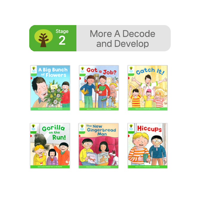 [노멀북] ORT Stage 2 More A Decode and Develop (6권)