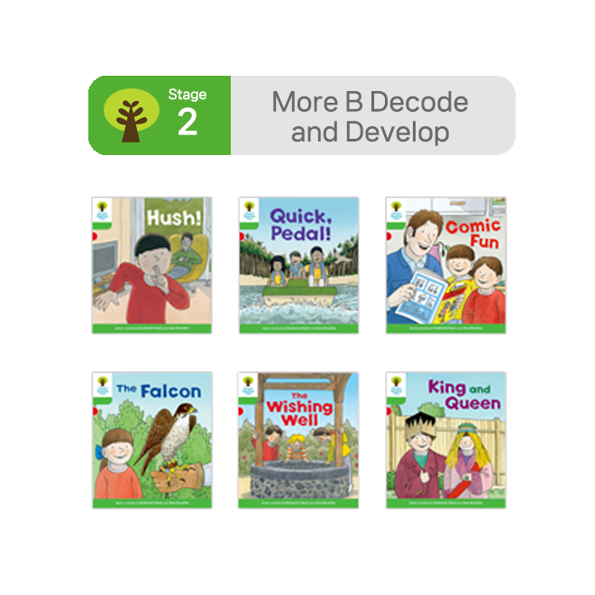 [노멀북] ORT Stage 2 More B Decode and Develop (6권)