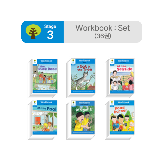 ORT Stage 3 Workbook : Set (36권)