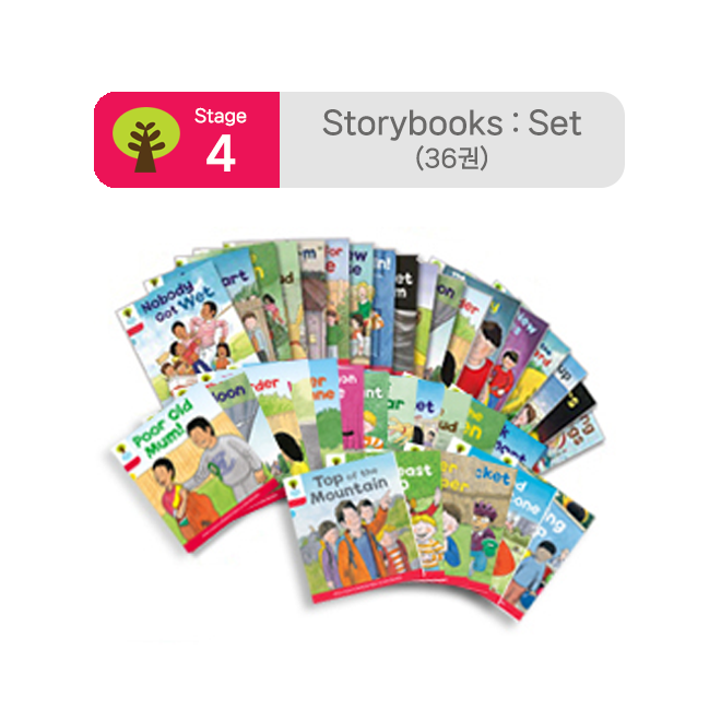 [노멀북] ORT Stage 4 Storybooks : Set (36권)