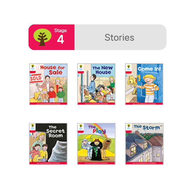 [노멀북] ORT Stage 4 Stories (6권)