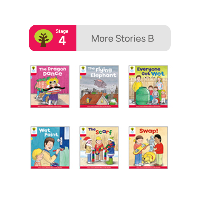 [노멀북] ORT Stage 4 More Stories Pack B (6권)