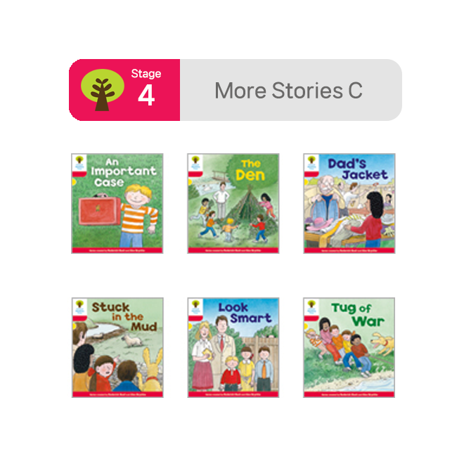 [노멀북] ORT Stage 4 More Stories Pack C (6권)