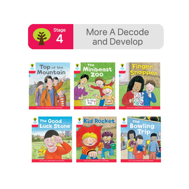 [노멀북] ORT Stage 4 More A Decode and Develop (6권)