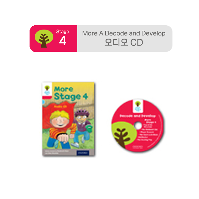 ORT Stage 4 More A Decode and Develop : Audio CD (미국발음, 영국발음) (1장)