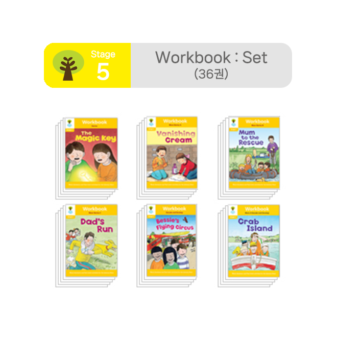 ORT Stage 5 Workbook : Set (36권)