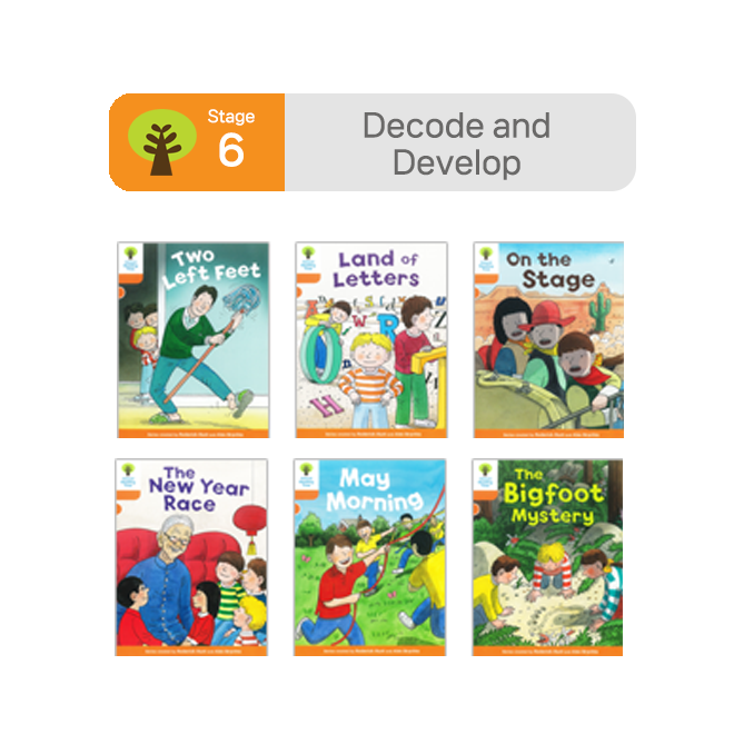[노멀북] ORT Stage 6 Decode and Develop (6권)