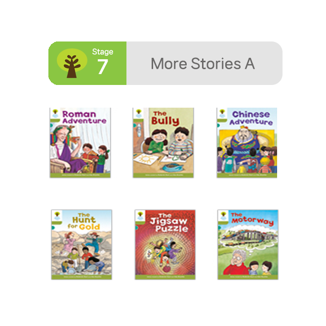 [노멀북] ORT Stage 7 More Stories Pack A (6권)