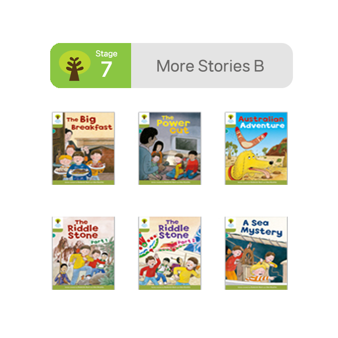 [노멀북] ORT Stage 7 More Stories Pack B (6권)