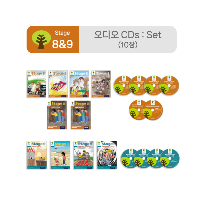ORT Stage 8&9 Audio CDs(American Voice) : Set (10장)