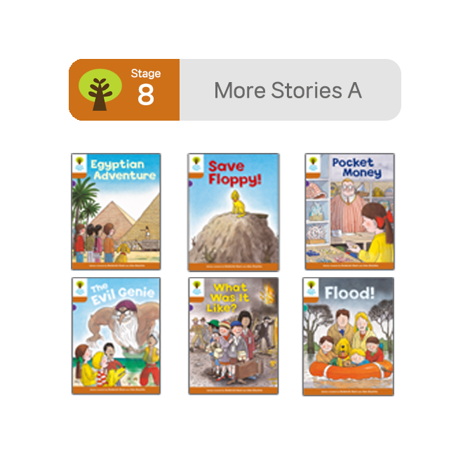 [노멀북] ORT Stage 8 More Stories Pack A (6권)