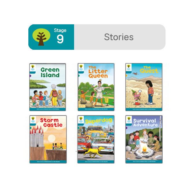 [노멀북] ORT Stage 9 Stories (6권)