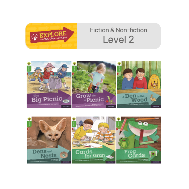 [노멀북] ORT Explore - Level 2 Pack (6권)