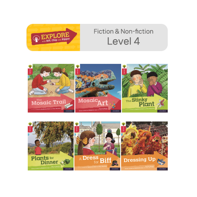 [노멀북] ORT Explore - Level ４ Pack (6권)