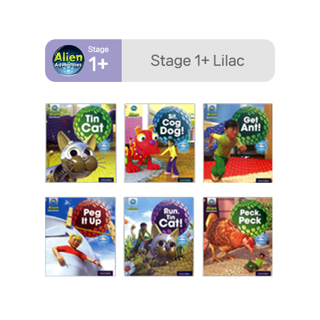 [사운드북] Alien Stage 1+ (6권)