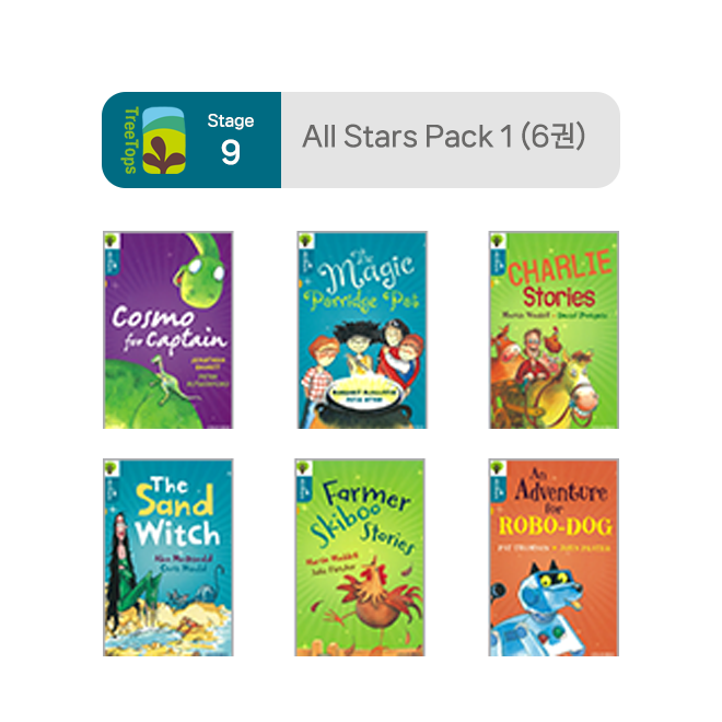 Treetops - Stage 9 : All Stars Pack 1 (6권)