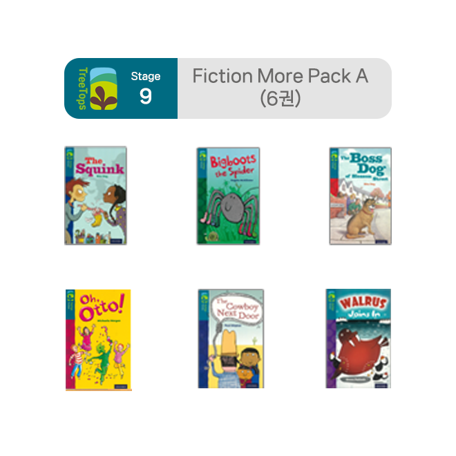 Treetops - Stage 9 : Fiction More Pack A (6권)