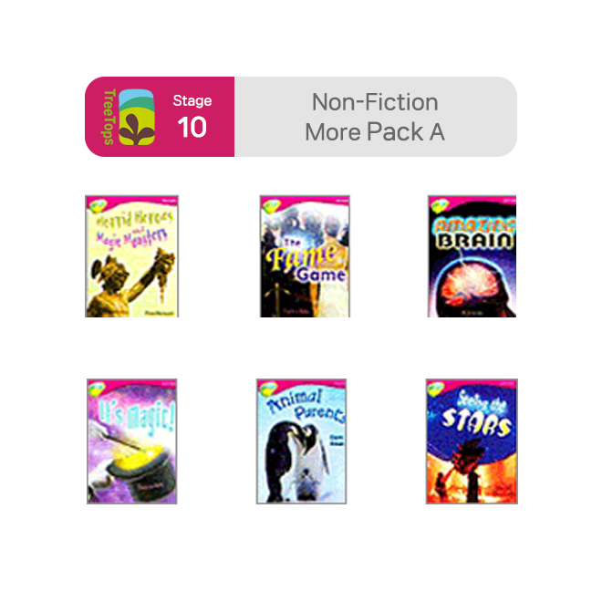 Treetops - Stage 10 : Non-Fiction More Pack A (6권)