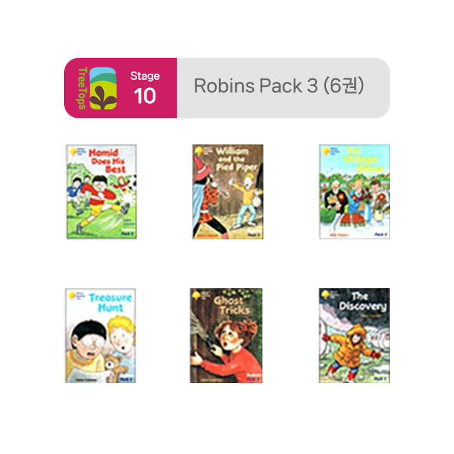 Treetops - Stage 10 : Robins Pack 3 (6권)